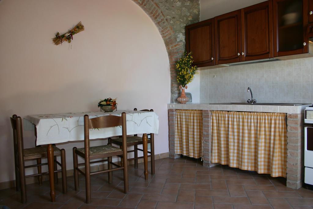 Villa Il Poggiolo Montieri Camera foto